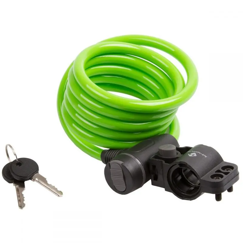 Antifurt cu Cheie M-WAVE ”S 10.18” Verde Preț mic