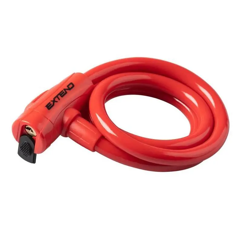 Discount Antifurt cu Cheie EXTEND COMPANION 12x1200mm  Rosu