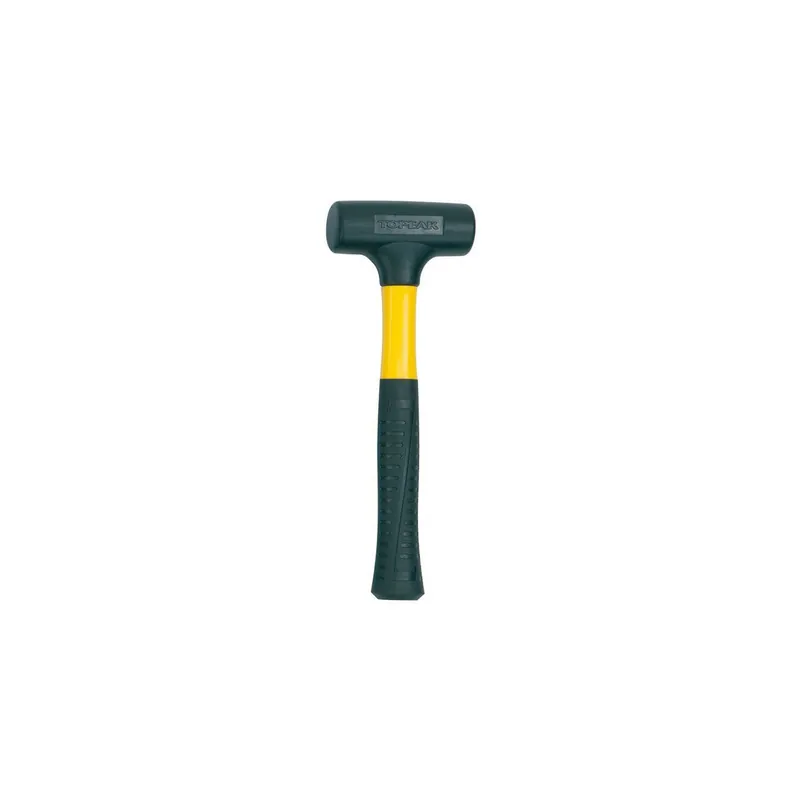 Transport gratuit Ciocan Topeak Tps Sp32 Imbracat In Guma Tpr  Negru Galben  510Gr