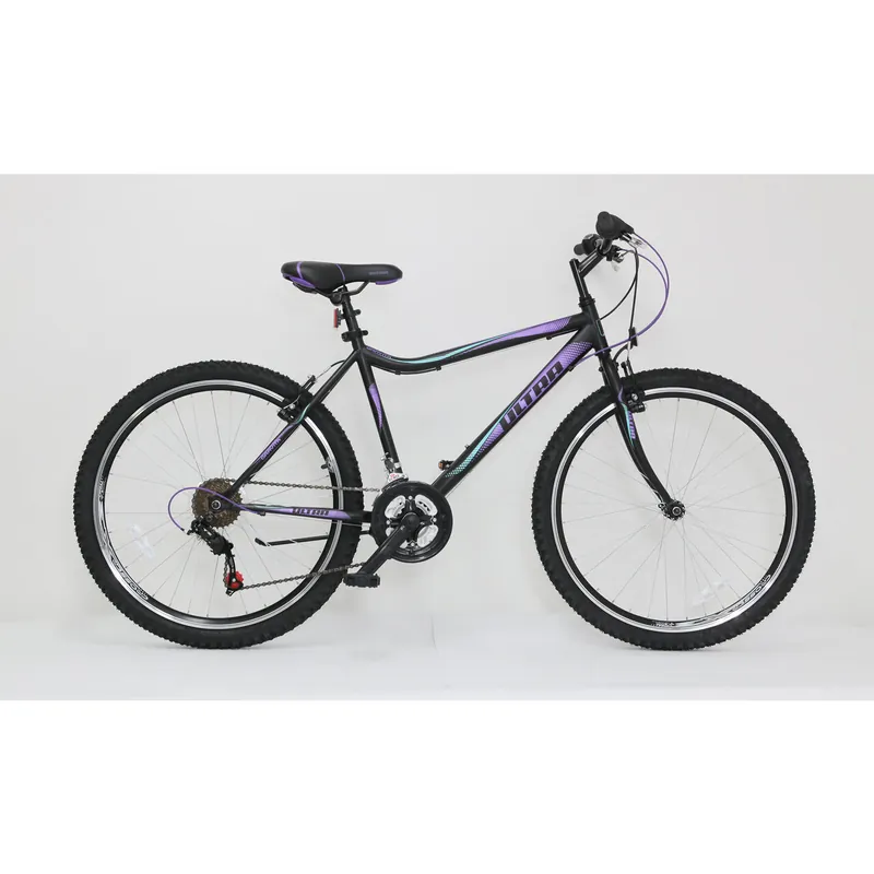 Plată securizată Bicicleta ULTRA Gravita 26" negru/mov/verde 420mm 420MM