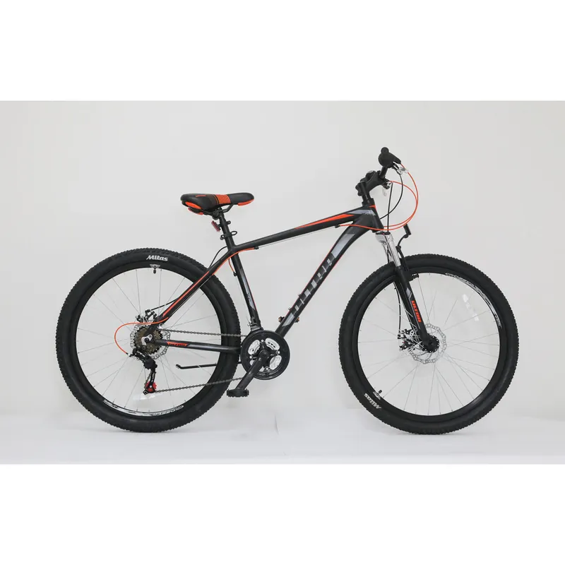 Bicicleta ULTRA Nitro 27.5" negru/gri/portocaliu 440mm 440MM Ultima șansă