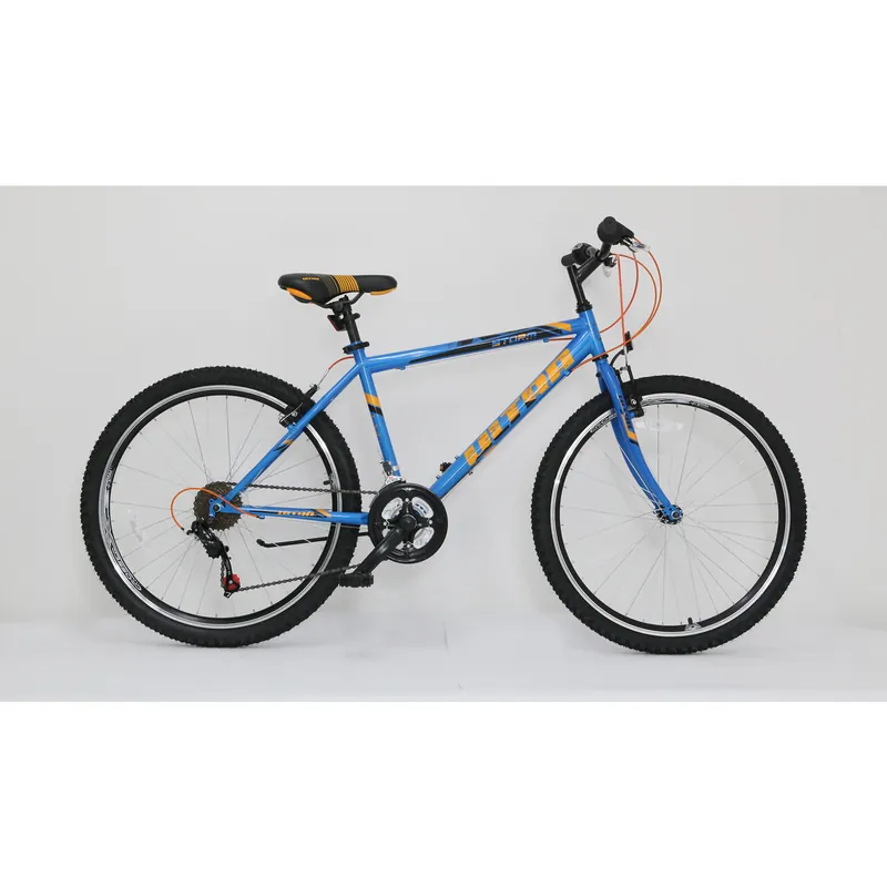 Bicicleta ULTRA Storm 26" albastru/orange 440mm 440MM Premium