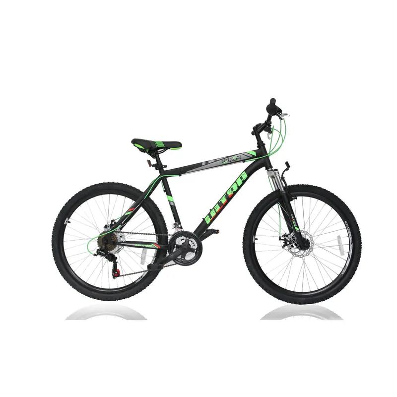 Bicicleta ULTRA Razor 26" negru/verde 440mm 440MM Ofertă de sezon