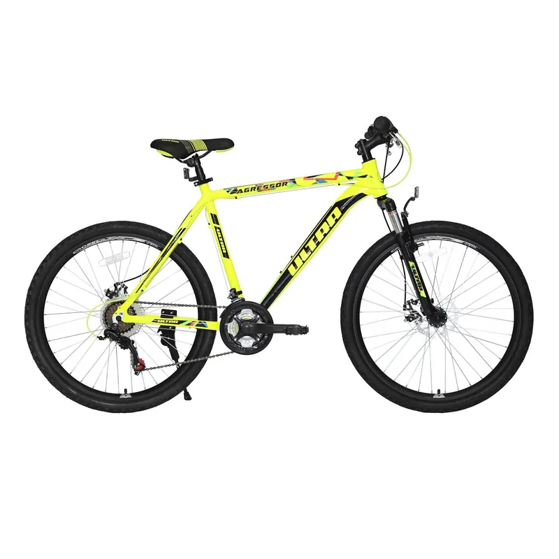 BICICLETA ULTRA AGRESSOR 26" GALBEN 480MM Doar azi
