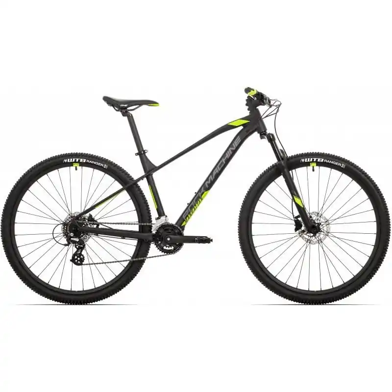 Retur ușor Bicicleta Rock Machine 29 Manhattan 40-29 Negru/Galben Neon  S-15