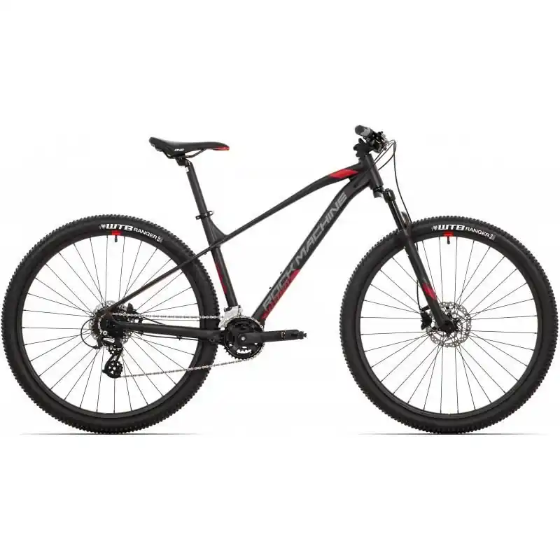 Bicicleta Rock Machine 29 Manhattan 70-29 Negru/Gri/Rosu  M-17 Transport gratuit