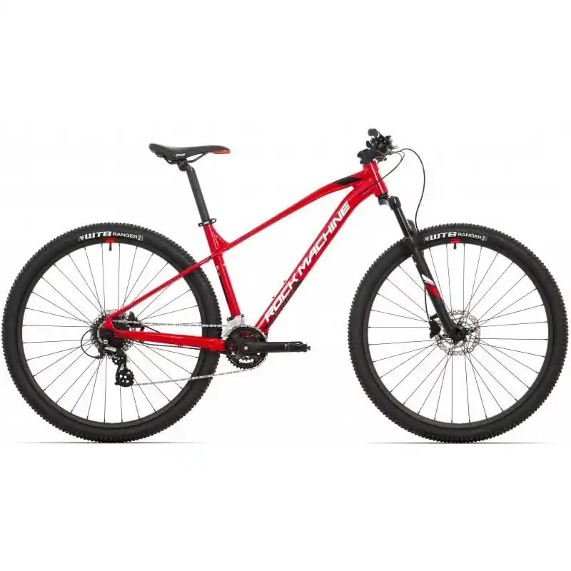 Retur ușor Bicicleta Rock Machine Manhattan 70-29 29 Rosu/Negru/Alb XL-21