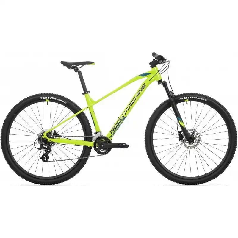 Chilipir Bicicleta MTB Rock Machine Manhattan 40-29 29 Galben Neon/Albastru S-15