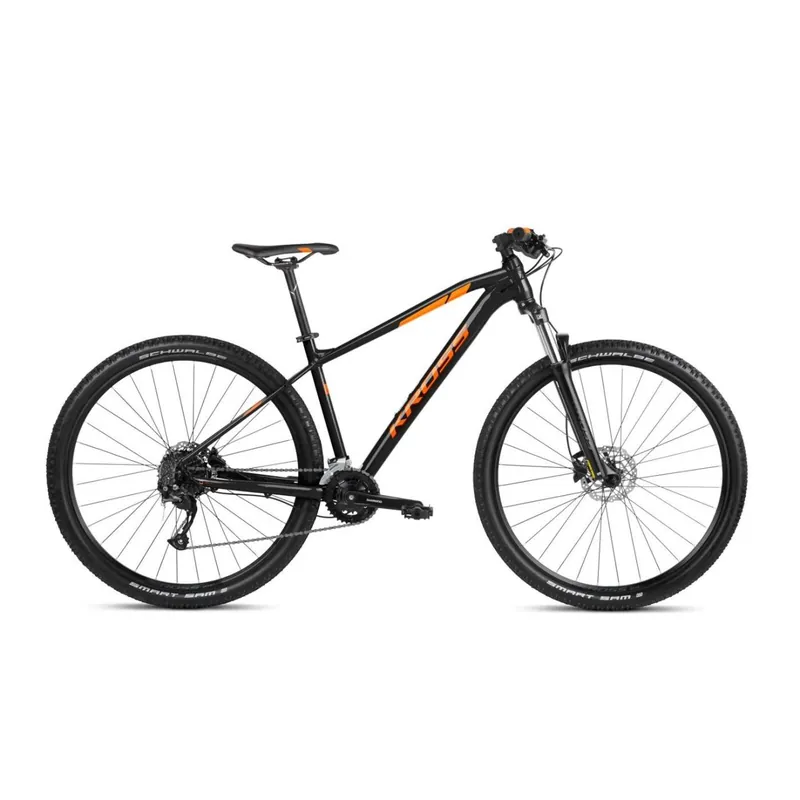 Bicicleta KROSS LEVEL 1.0 29" XL NEGRU-PORTOCALIU Promoție