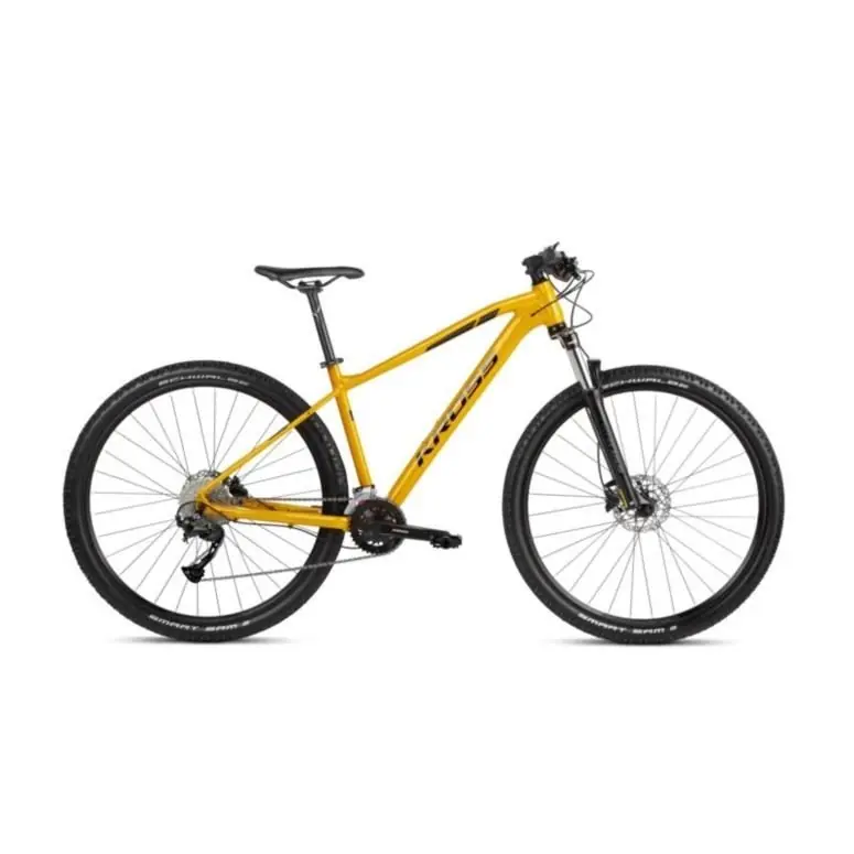 BICICLETA KROSS LEVEL 2.0 29" L" 19" GALBEN-NEGRU Reducere de preț