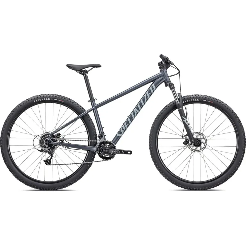 Preț mic Bicicleta SPECIALIZED Rockhopper 27.5 - Satin Cast Blue Metallice/Ice Blue M