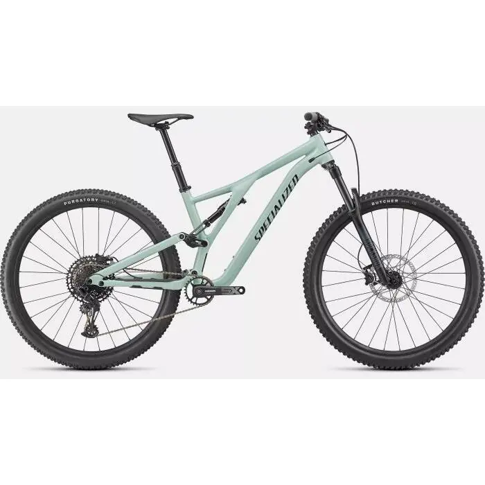 Plată securizată Bicicleta SPECIALIZED Stumpjumper Alloy White Sage/Black S3