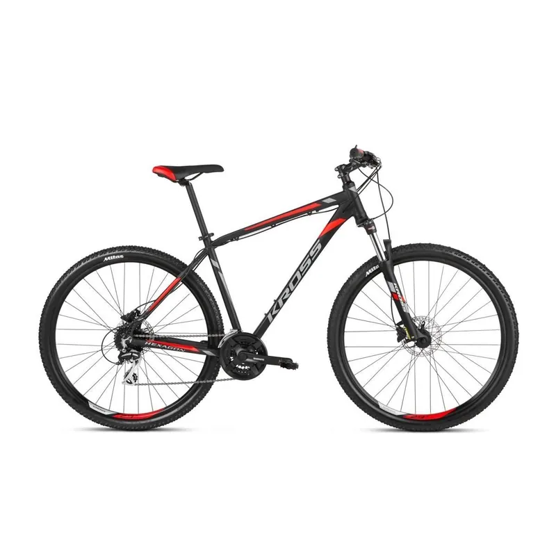 Livrare expres Bicicleta KROSS HEXAGON 6.0 27,5" S NEGRU-GRI