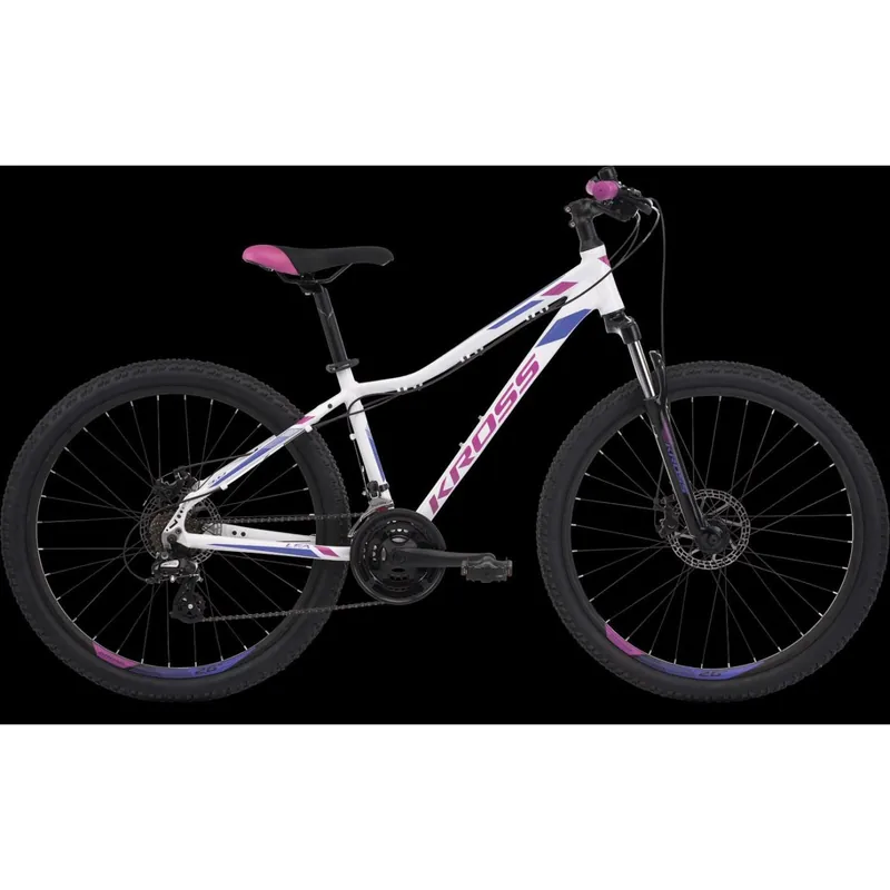 Bicicleta KROSS LEA 3.0 27'5 S DAMA ALB-MOV SR Nu rata