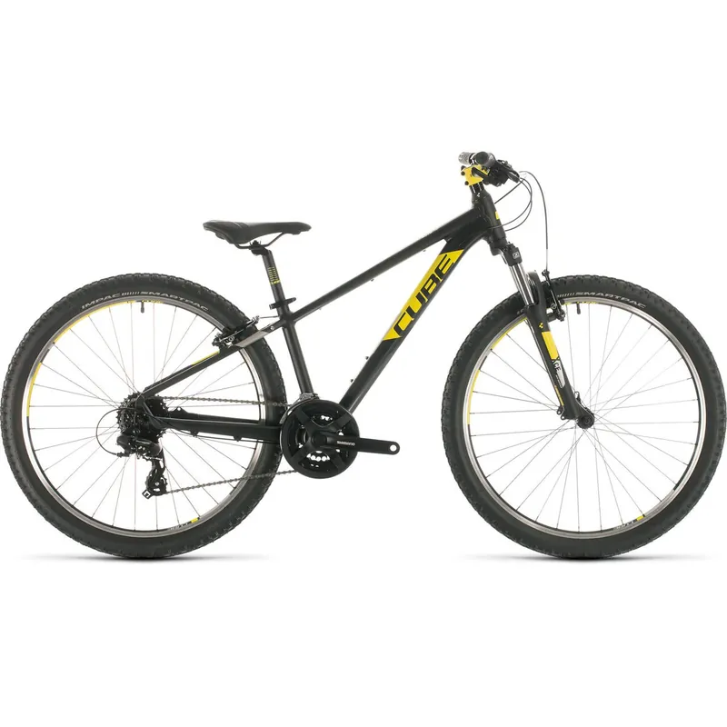 BICICLETA CUBE ACID 260 BLACK YELLOW ROTI 26" Ofertă exclusivă