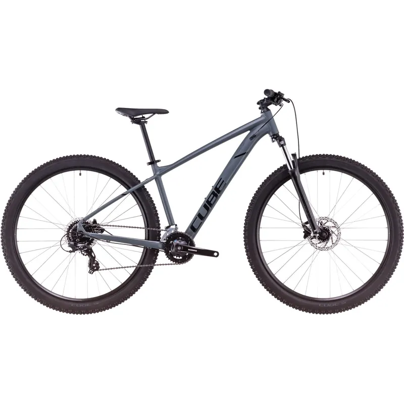 BICICLETA CUBE AIM ONE FOGGYBLACK BLACK 2025 cadru L (19") - roti 29" Cumpărături sigure
