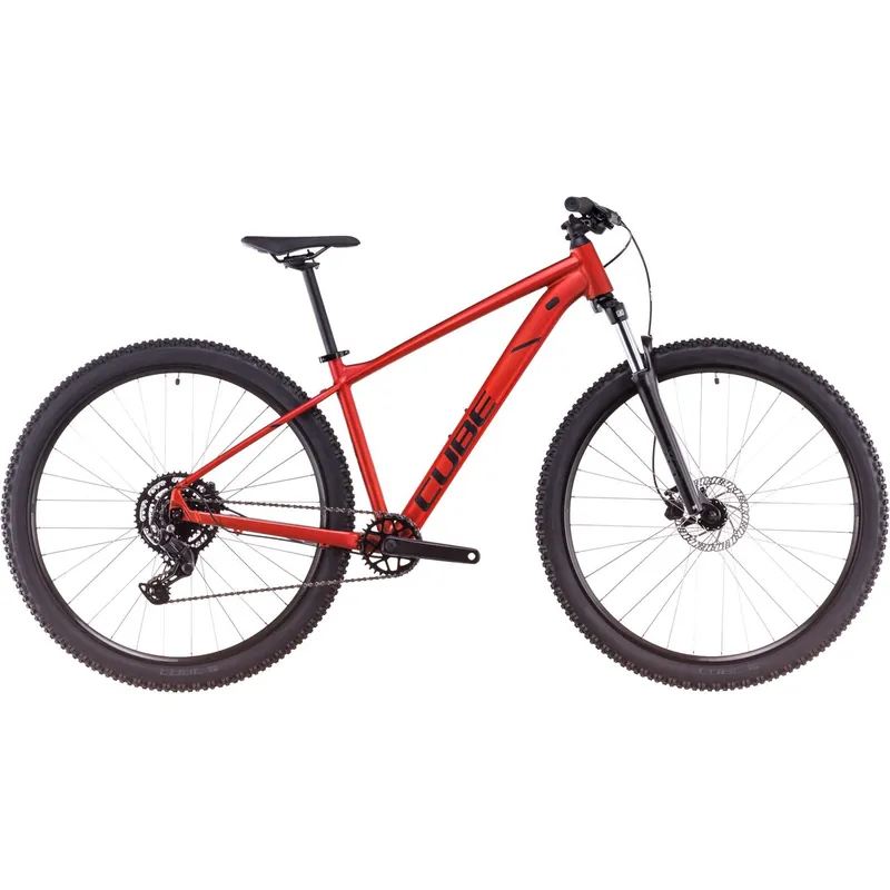 BICICLETA CUBE AIM PRO FIREORANGE BLACK 2025 cadru L (19") - roti 29" Ofertă de sezon