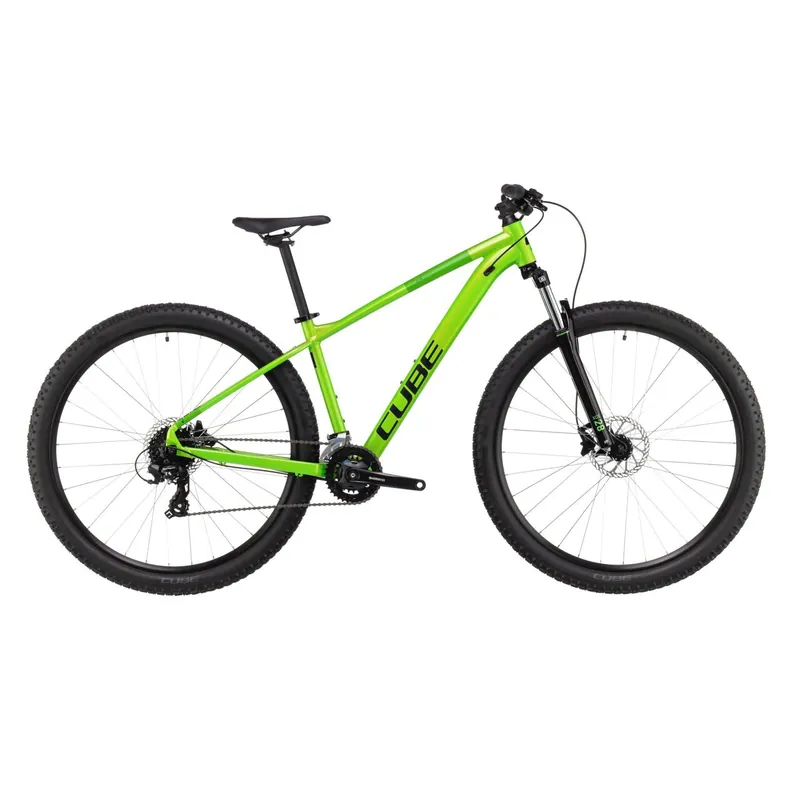 Reducere de preț BICICLETA CUBE AIM Mistygreen Black 2023 cadru L (20") - roti 29"