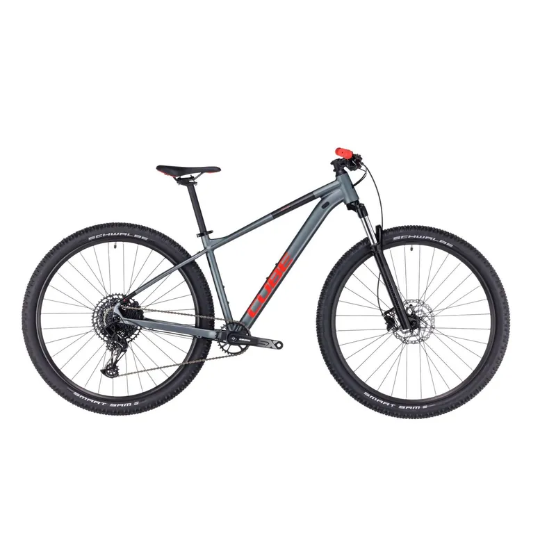Vezi acum BICICLETA CUBE ANALOG Flashgrey Red 2023 cadru XXL (24") - roti 29"