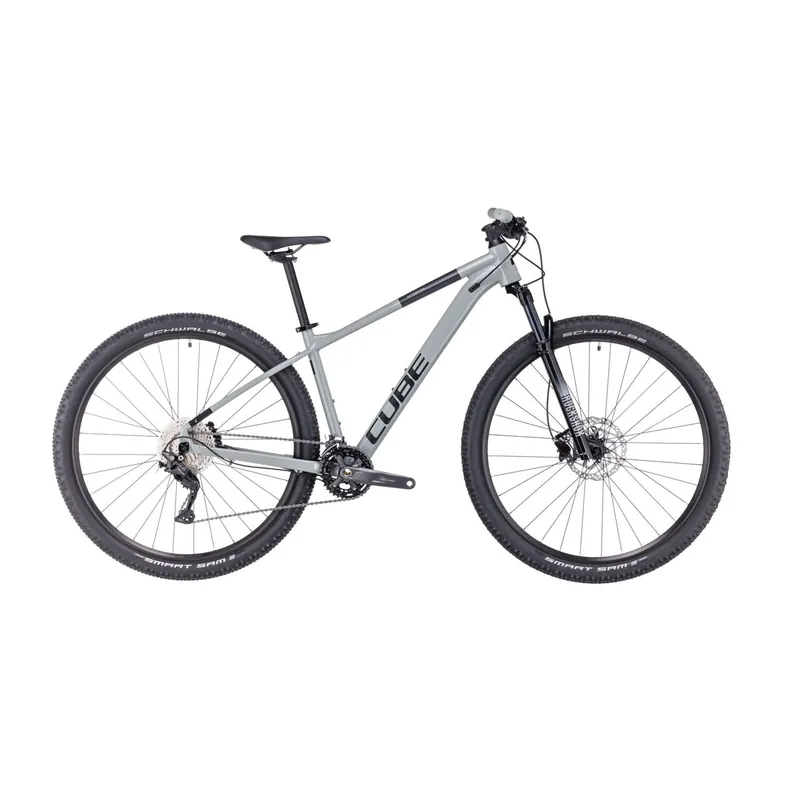 Preț mic BICICLETA CUBE ATTENTION Swampgrey Black 2023 cadru L (20") - roti 29"