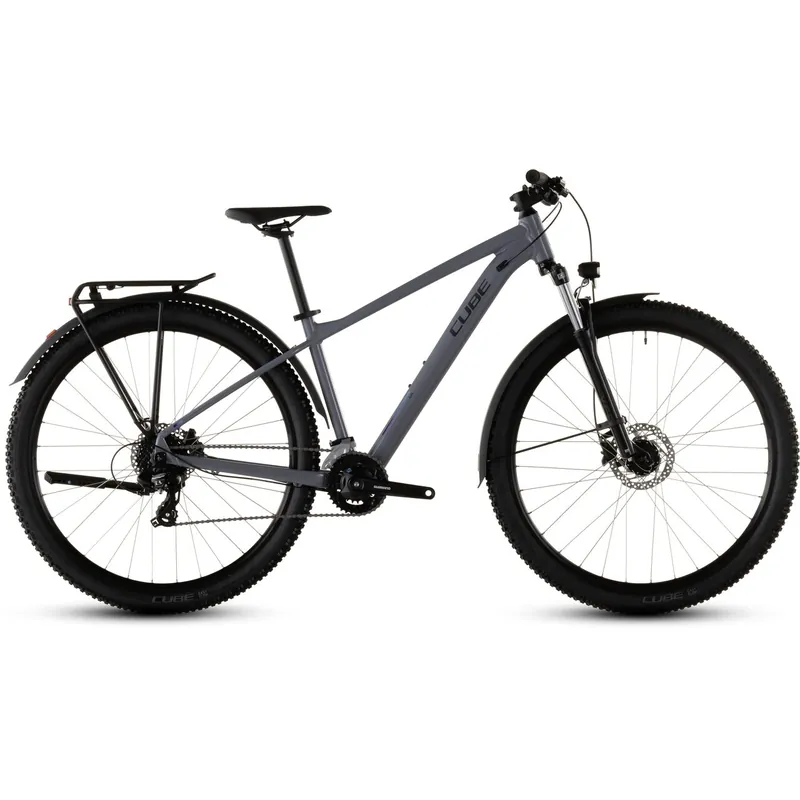 BICICLETA CUBE AIM ONE FE SMOKE BLACK 2026 cadru L (19") - roti 29 Doar azi
