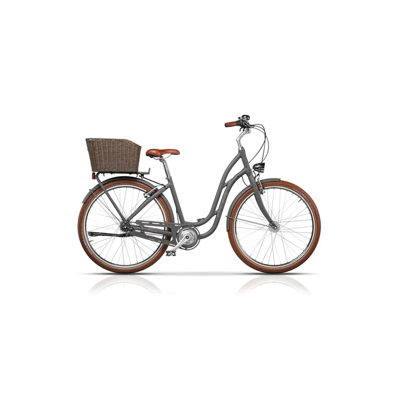 Bicicleta CROSS Picnic Pro 28" Gri/Maro 480mm 480MM Plată sigură
