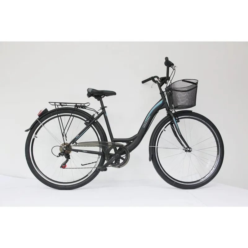 Transport gratuit Bicicleta ULTRA Tonus CTB 26" aluminiu negru 420mm 420MM