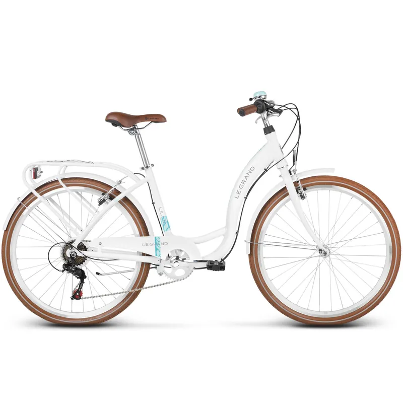 Expediere rapidă Bicicleta Le Grand Lille 1 26  white glossy 2020 S