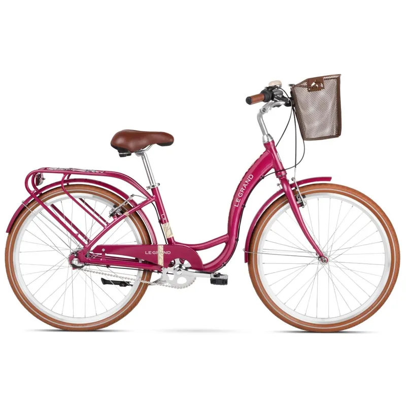 Livrare expres Bicicleta Le Grand Lille 3 26 DS pink-beige-matte 2020