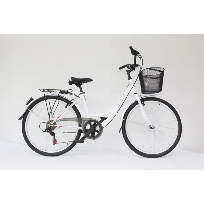 Bicicleta ULTRA Tonus CTB 26" alb 420mm 420MM Reducere de preț
