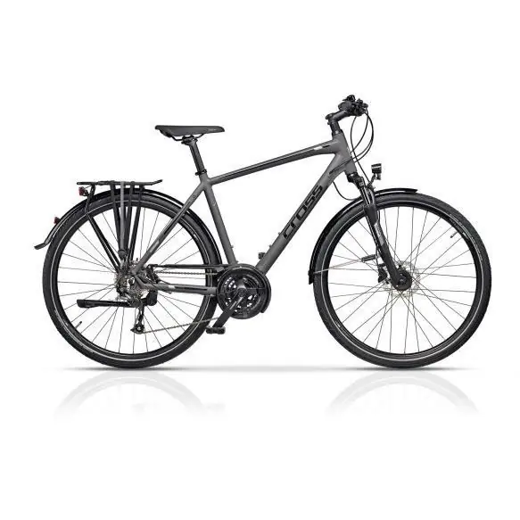 BICICLETA CROSS TRAVEL MAN TREKKING 28'' 480mm Lichidare de stoc