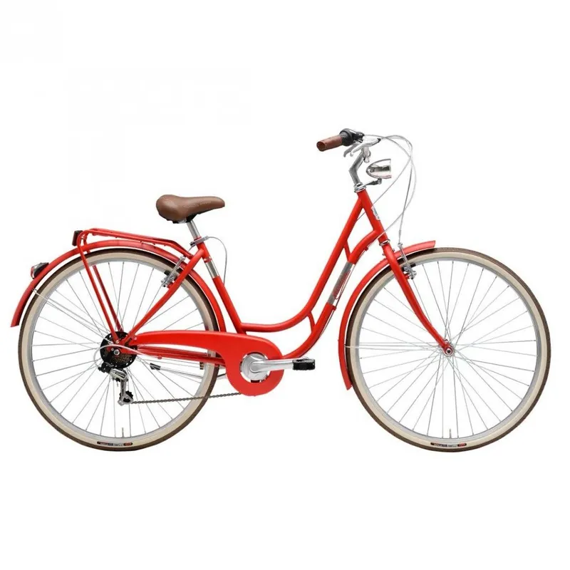 Ofertă specială Bicicleta Adriatica Danish Lady 6v 28 Rosie 48 cm