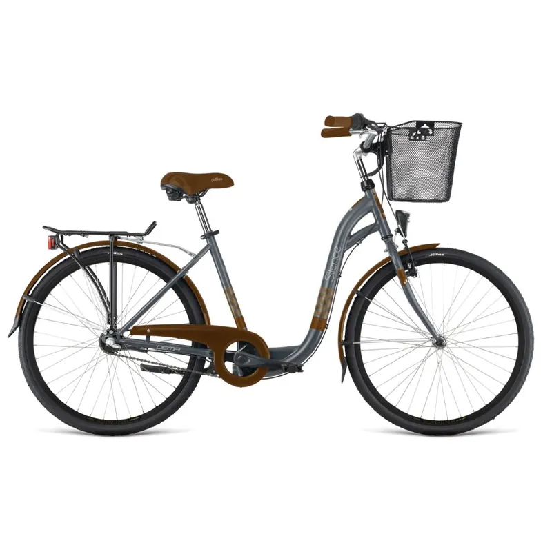 Ofertă exclusivă Bicicleta 26" DEMA Silence 3speed Beige-BROW