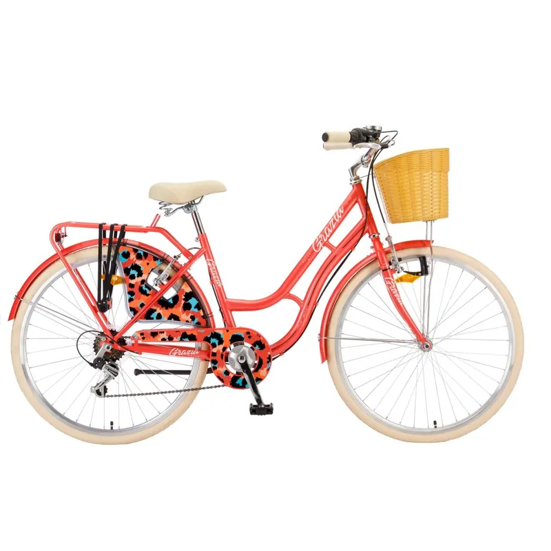 Bicicleta Polar 26 Grazia Coral Leopard PB-E262S10201 Livrare gratuită