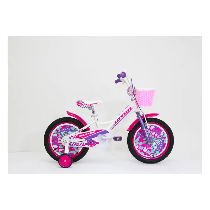 Cumpără online Bicicleta ULTRA Larisa 16" alb/roz/mov