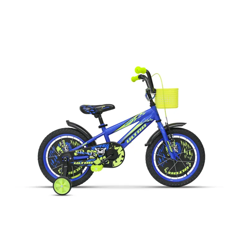 Bicicleta ULTRA Kidy 16" roti alum. - albastru Discount