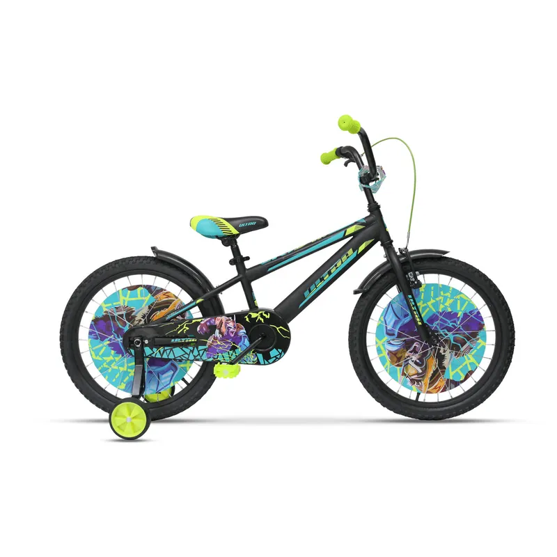 Bicicleta ULTRA Kidy 20 negru mat Noutate