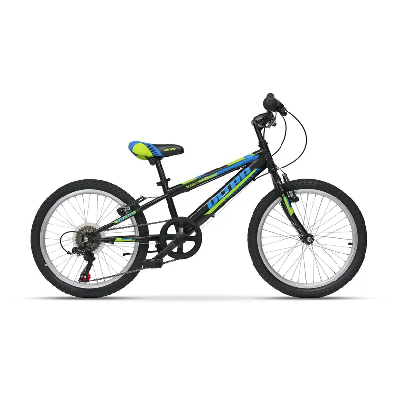 Preț promoțional Bicicleta ULTRA Storm 20 6 viteze - negru