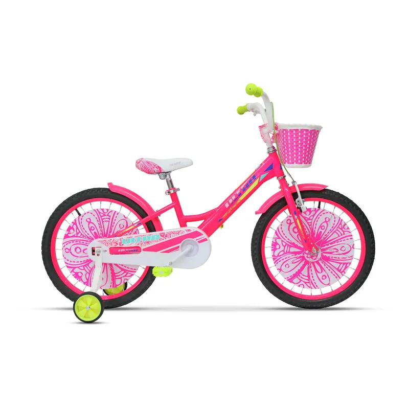 Bicicleta ULTRA Larisa 20" roz/galben Reduceri