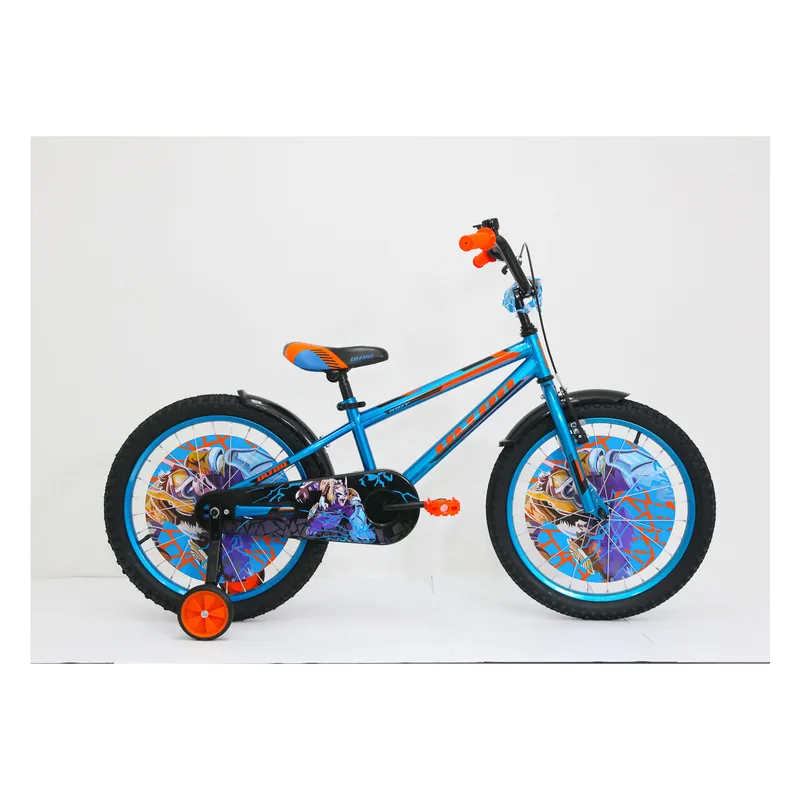 Livrare gratuită Bicicleta ULTRA Kidy 20" albastru/portocaliu/negru