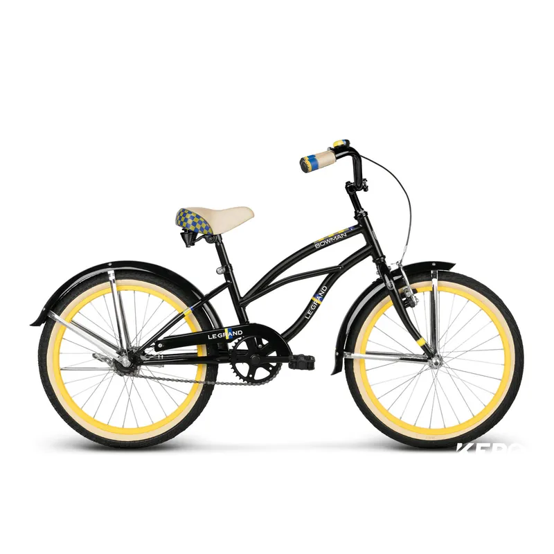 Bicicleta Le Grand Bowman Kid 20 black yellow glossy 2020 Expediere rapidă
