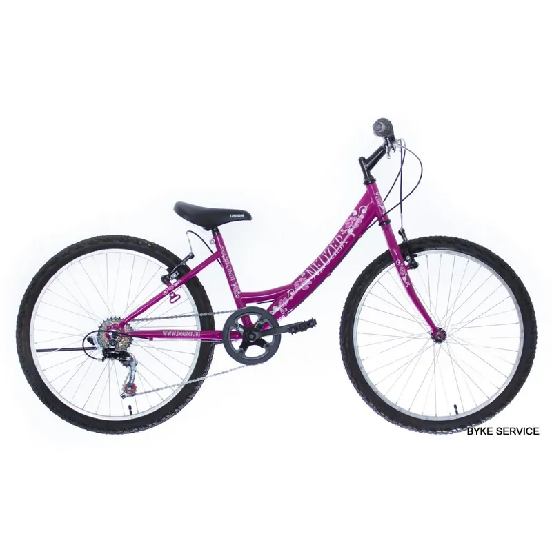 Transport gratuit BICICLETA Copii NEUZER CINDY 24 MAGENTA/ALB