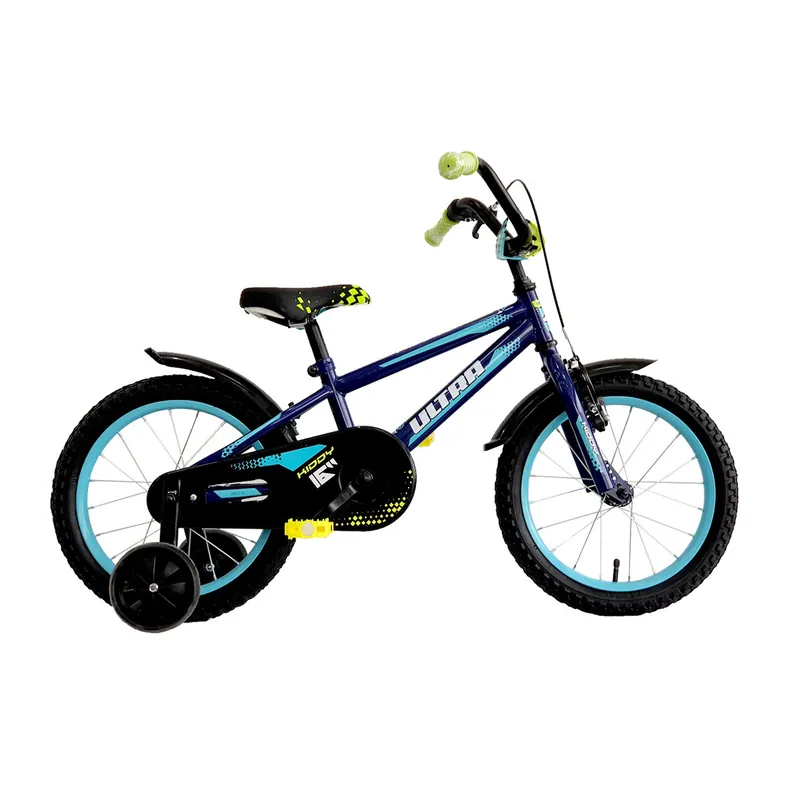 BICICLETA COPII ULTRA KIDY 16 C-BRAKE COPII - ALBASTRU Preferatul clienților