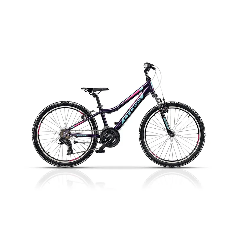 BICICLETA COPII MTB CROSS SPEEDSTER GIRL 24 - MOV Reducere de preț