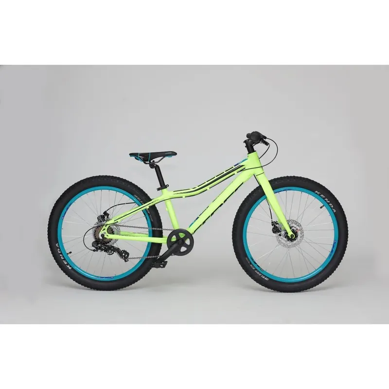 Reducere extra BICICLETA COPII MTB CROSS REBEL BOY 24 - VERDE | 8-10 ANI