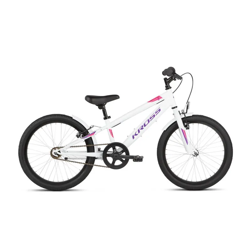 Bicicleta KROSS MINI 5.0 20" COPII ALB-MOV KRMN5Z20X11W003026 Promoție