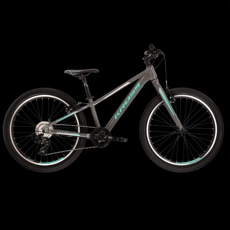 Bicicleta KROSS LEA JR 2.0 24" S DAMA GRI-TURCOAZ Chilipir
