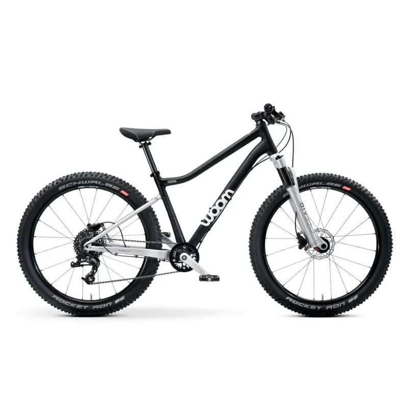 Bicicleta copii WOOM 5 OFF AIR 24" Negru/Gri Retur gratuit