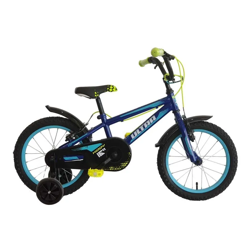 Livrare rapidă Bicicleta copii mtb ULTRA Kidy 16 V-Brake - Albastru
