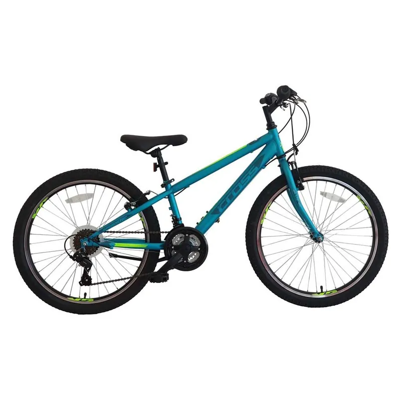 BICICLETA COPII MTB CROSS SPEEDSTER 24 OTEL - ALBASTRU Mai ieftin